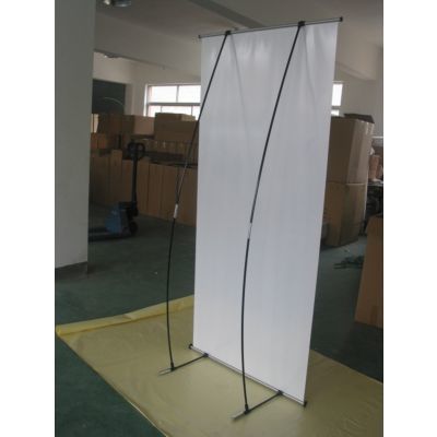 厂家直供L型防风展架 洋河L型80x200广告架的优势与制作要点